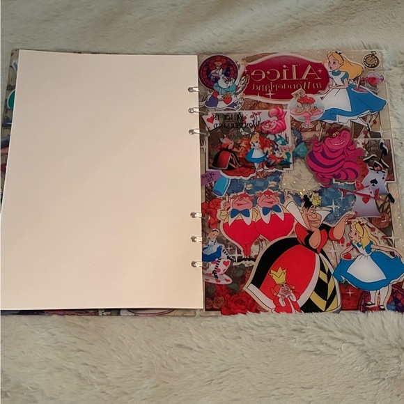 Disney Alice in Wonderland Sticker Set - Blue and Red - Picture 6 of 8